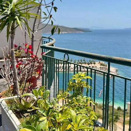 Orange Sea View Penthouse Apartment Sarande