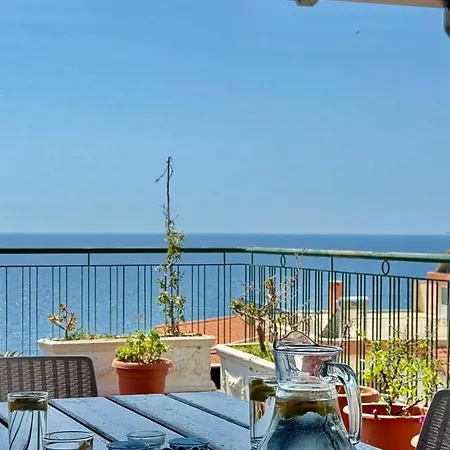 Orange Sea View Penthouse Apartment Sarande