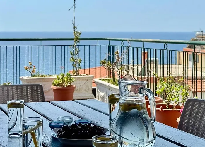 Orange Sea View Penthouse Daire Saranda