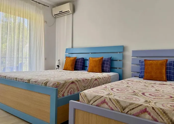 Orange Sea View Penthouse Apartment Sarande